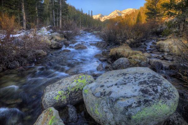 California, Sierra Nevada Rock Creek landscape